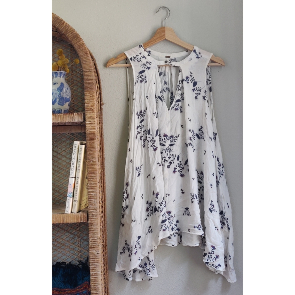 Free People Floral Top